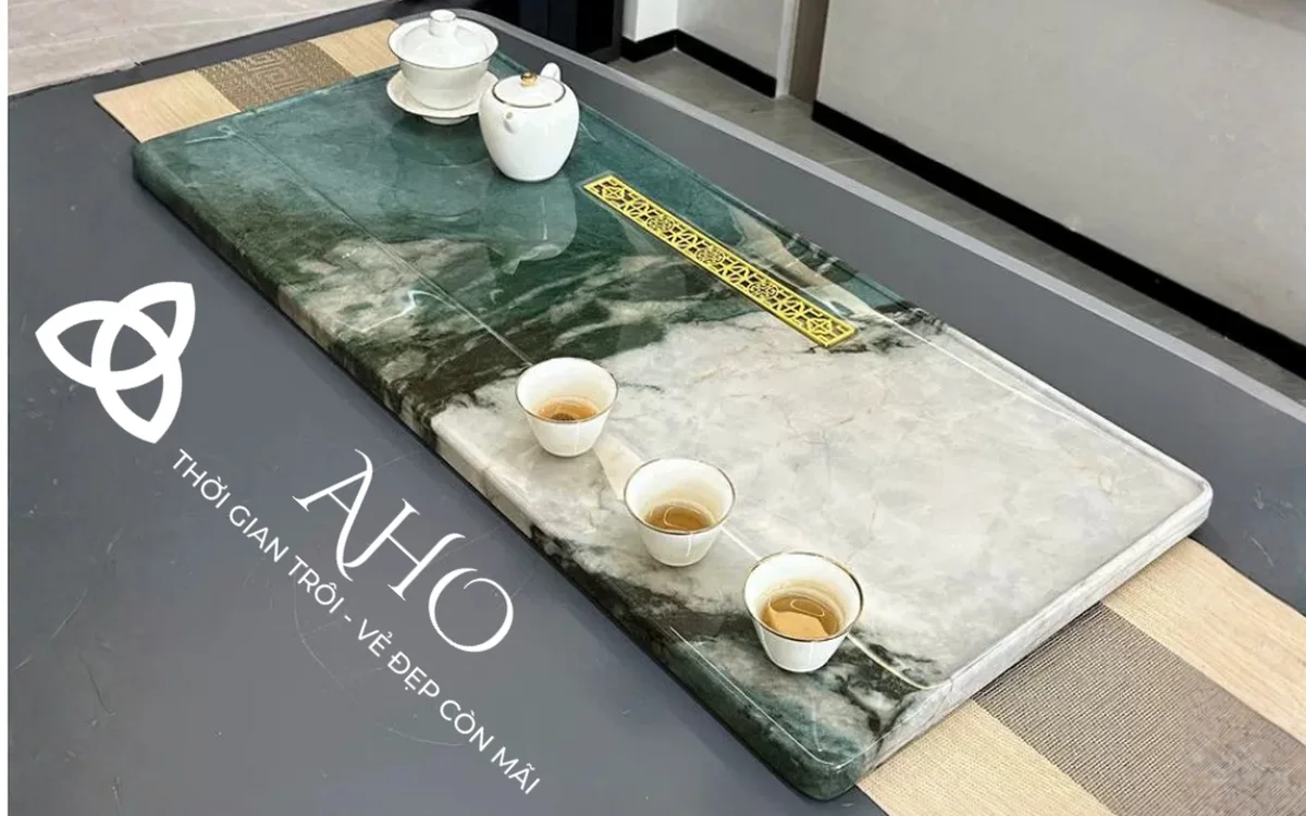 Quy chuẩn gia công khoét lỗ CNC chậu rửa âm bàn và vát mép giọt nước ngăn nước tràn ra sàn nhà